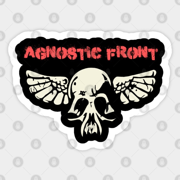 agnostic front Sticker by ngabers club lampung